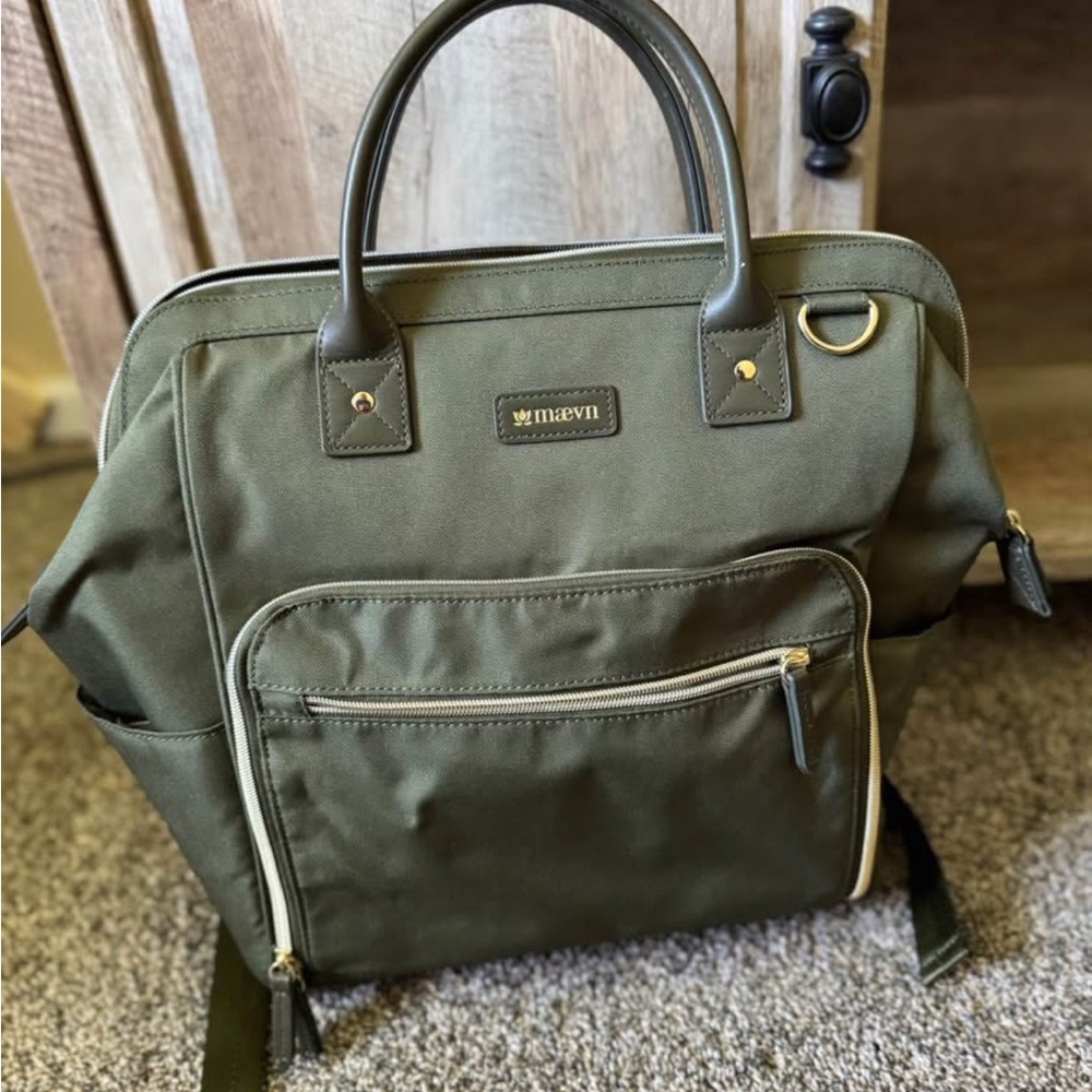 Maven Olive Green Women's Backpack